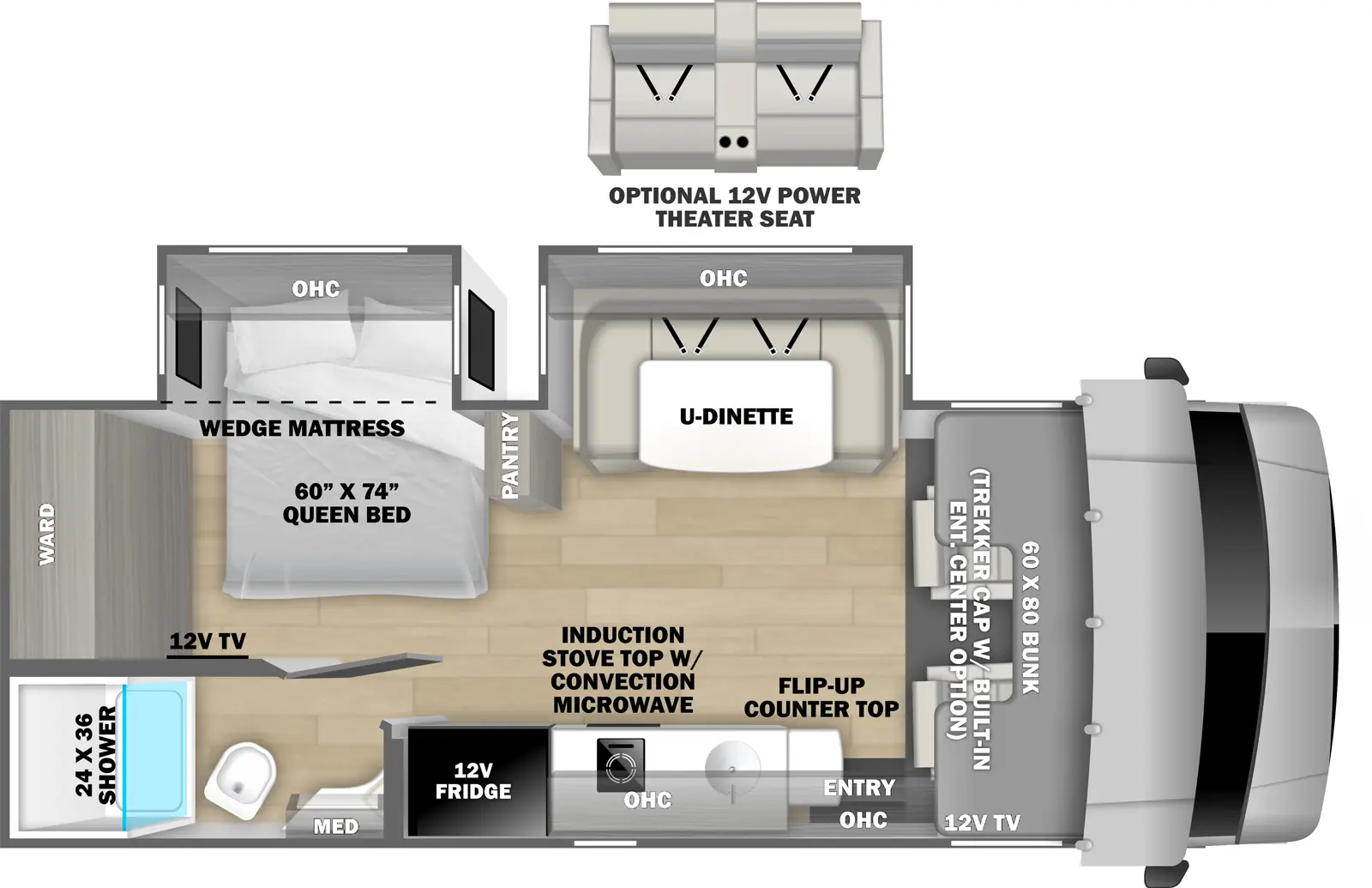 Forester Mbs 2401DSB Floorplan